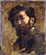 Jean - Baptiste Carpeaux Portrait of Antoine Vollon oil